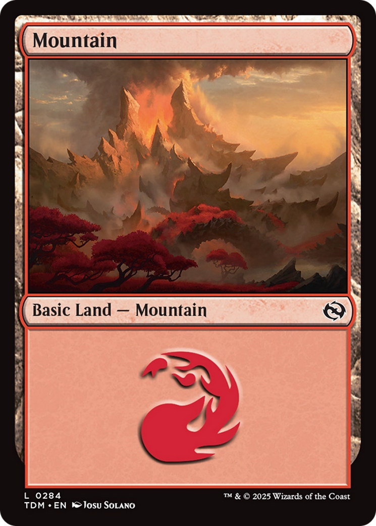 Mountain (0284) [Tarkir: Dragonstorm]-1
