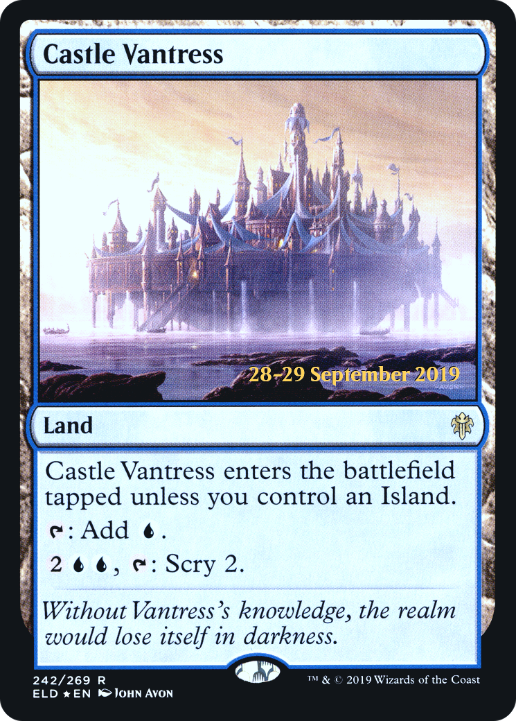 Castle Vantress [Throne of Eldraine Prerelease Promos]-1