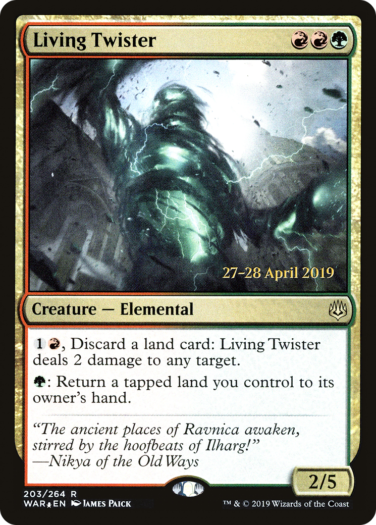 Living Twister [War of the Spark Prerelease Promos]-1