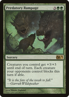 Predatory Rampage [Magic 2013]-1