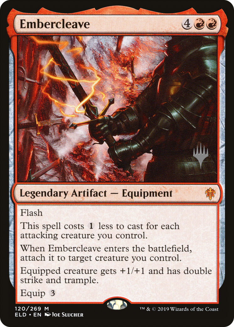 Embercleave (Promo Pack) [Throne of Eldraine Promos]-1