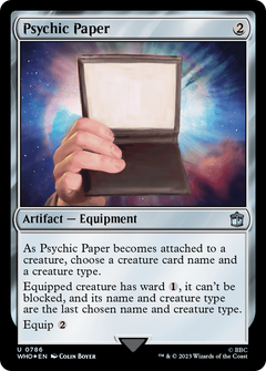 Psychic Paper (Surge Foil) [Doctor Who]-1