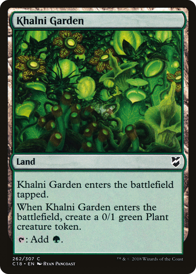Khalni Garden [Commander 2018]-1