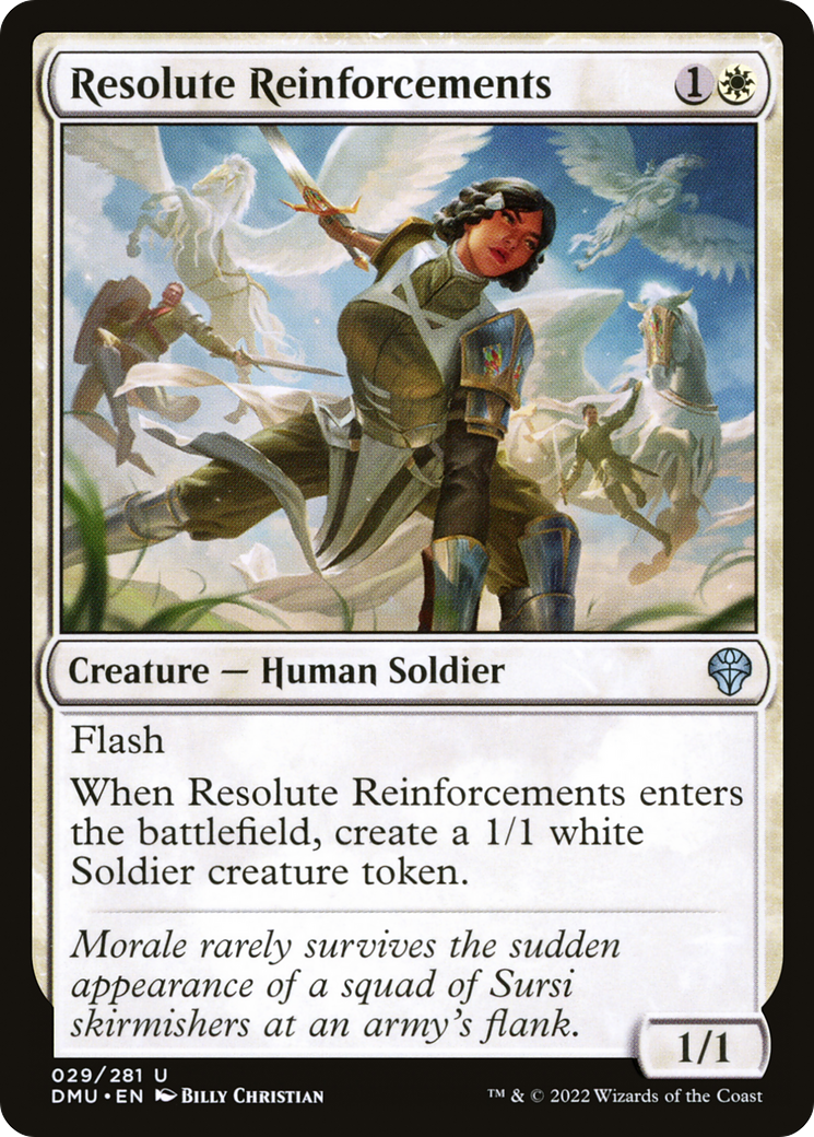 Resolute Reinforcements [Dominaria United]-1
