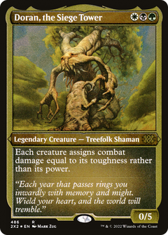 Doran, the Siege Tower (Foil Etched) [Double Masters 2022]-1