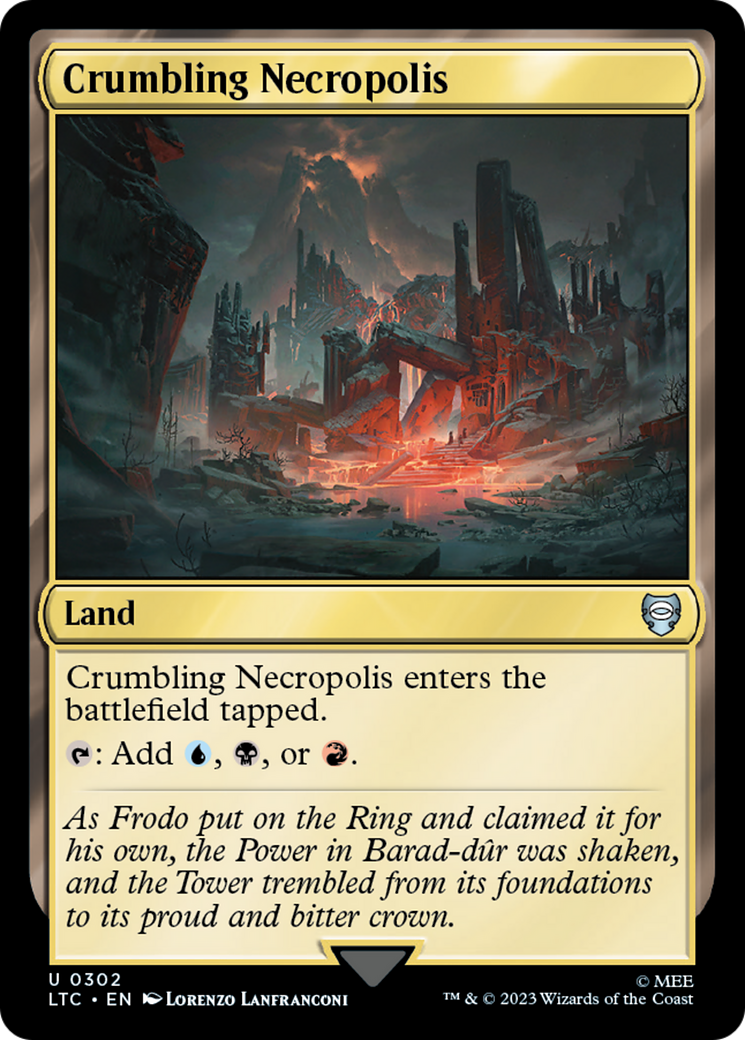 Crumbling Necropolis [The Lord of the Rings: Tales of Middle-Earth Commander]-1