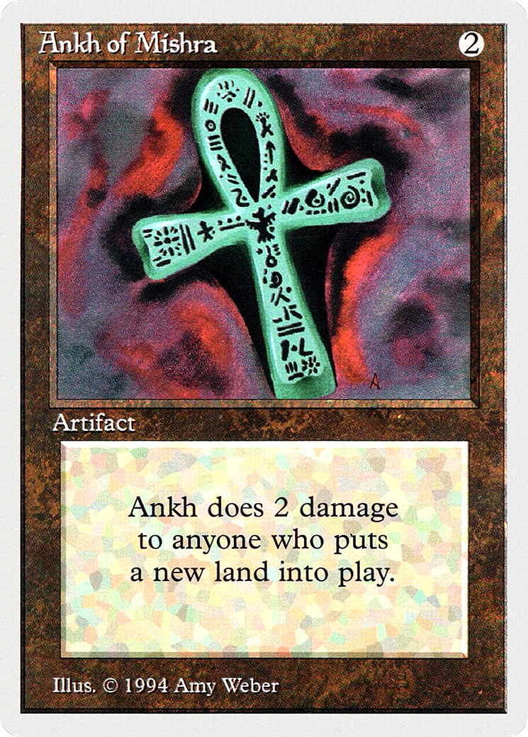 Ankh of Mishra [Summer Magic / Edgar]-1