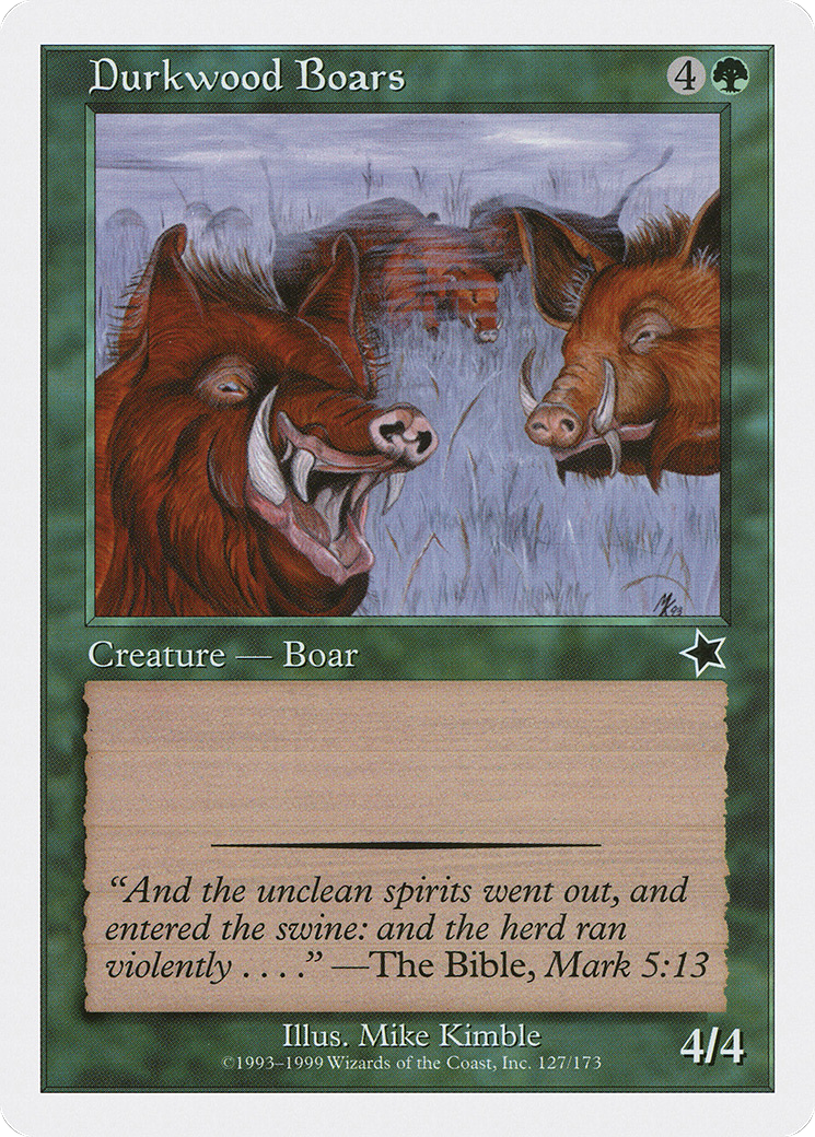 Durkwood Boars [Starter 1999]-1