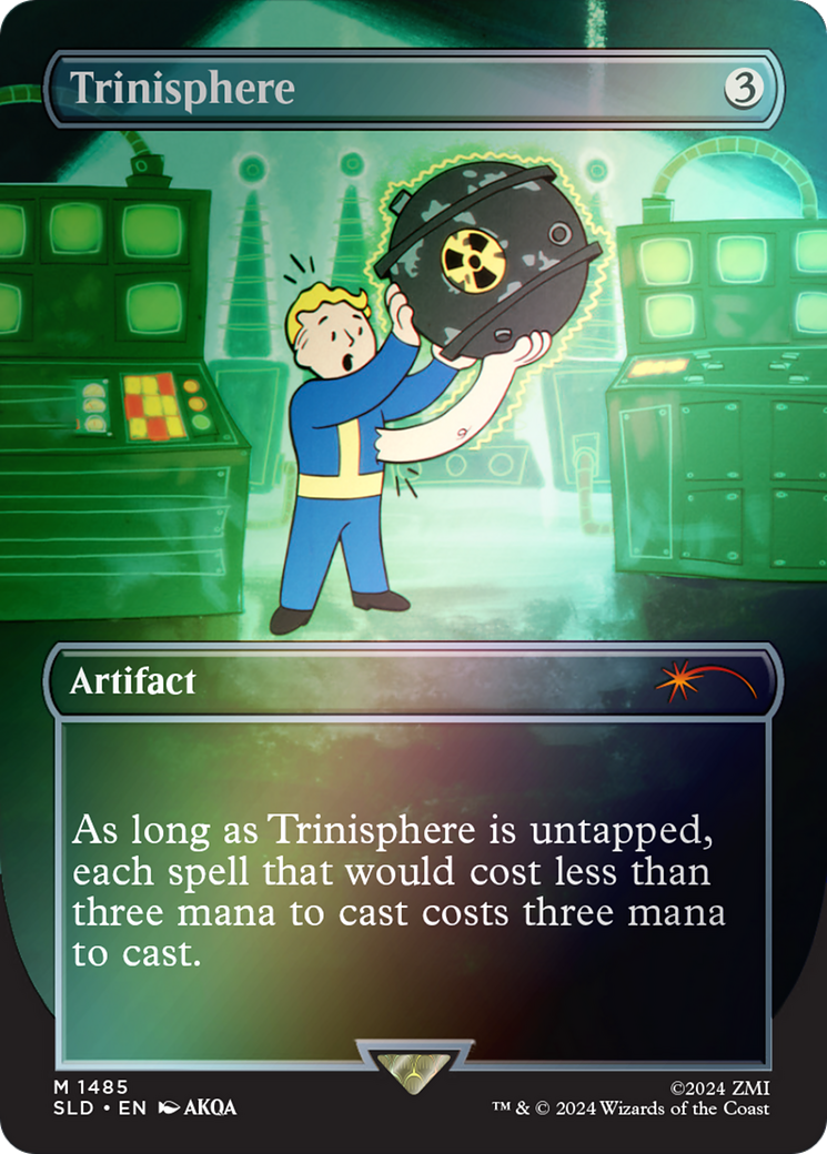 Trinisphere (Rainbow Foil) (SLD-1485★) - Secret Lair Drop (Borderless) Foil-1