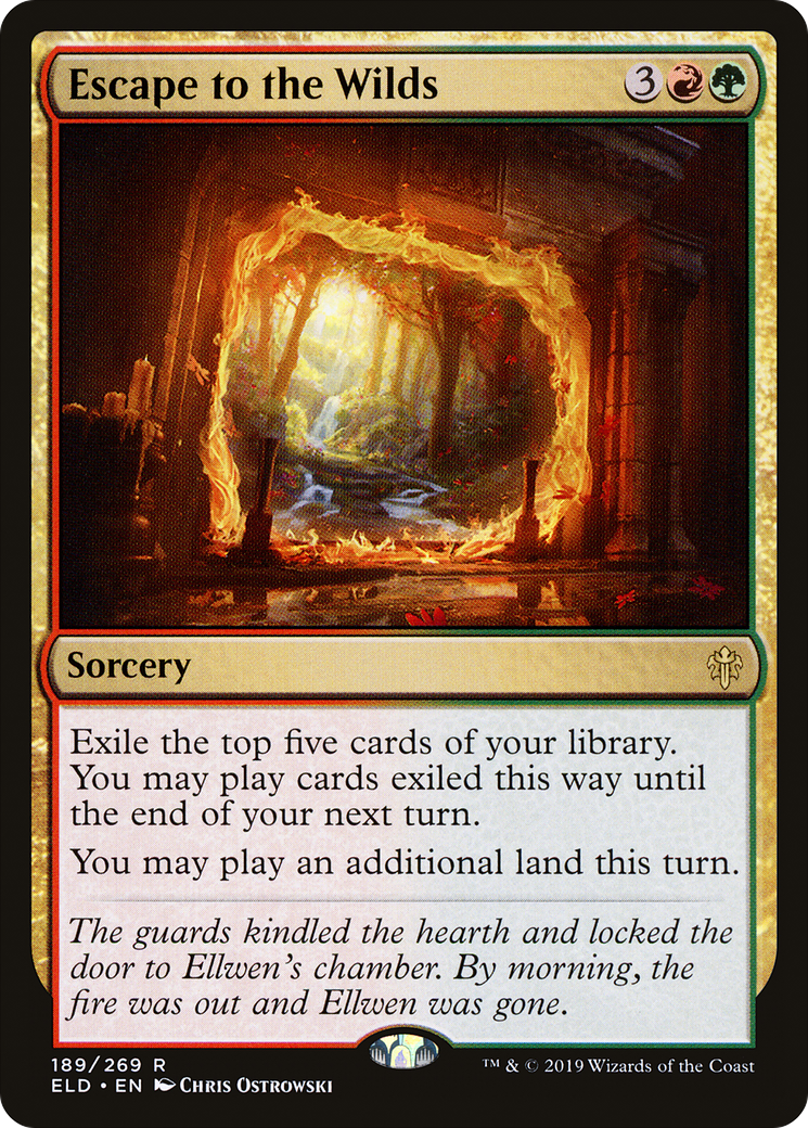Escape to the Wilds [Throne of Eldraine]-1