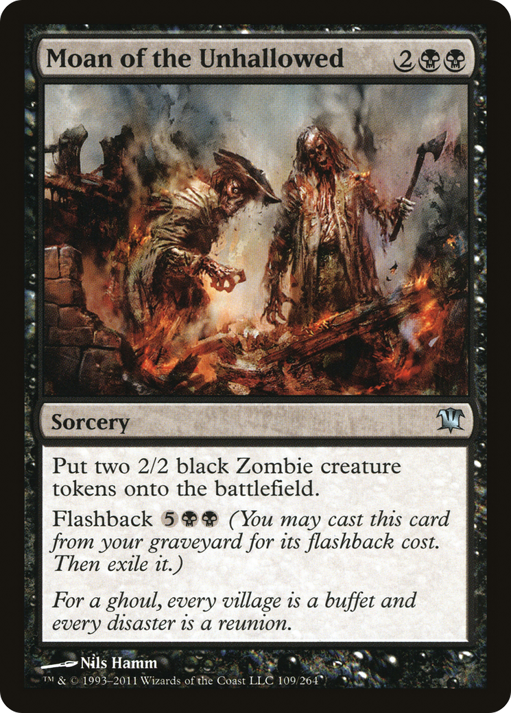 Moan of the Unhallowed [Innistrad]-1