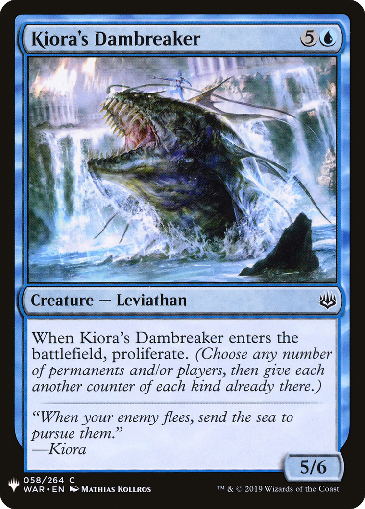 Kiora's Dambreaker [Mystery Booster]-1