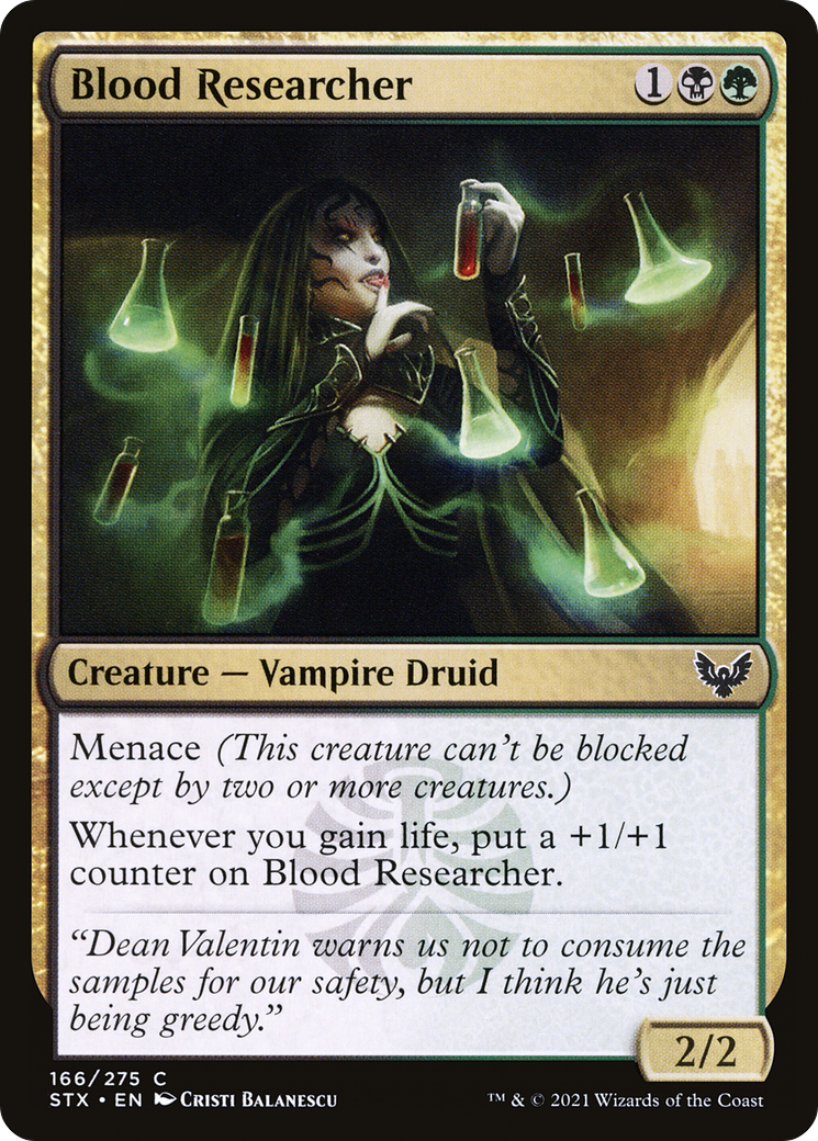 Blood Researcher [Strixhaven: School of Mages]-1