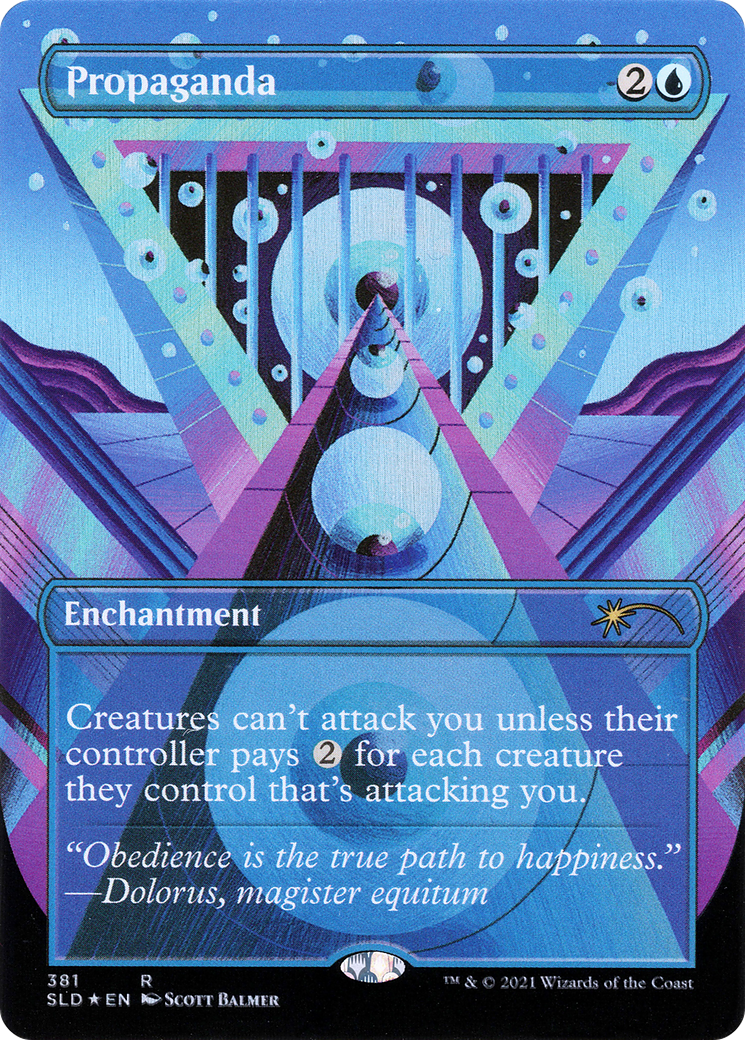 Propaganda // Propaganda (Borderless) [Secret Lair Drop Series]-3