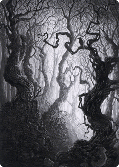 Forest // Forest (AMID-080) - Midnight Hunt Art Series (Borderless)-3