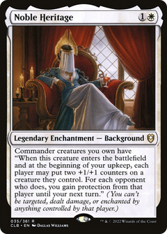 Noble Heritage [Commander Legends: Battle for Baldur's Gate]-1