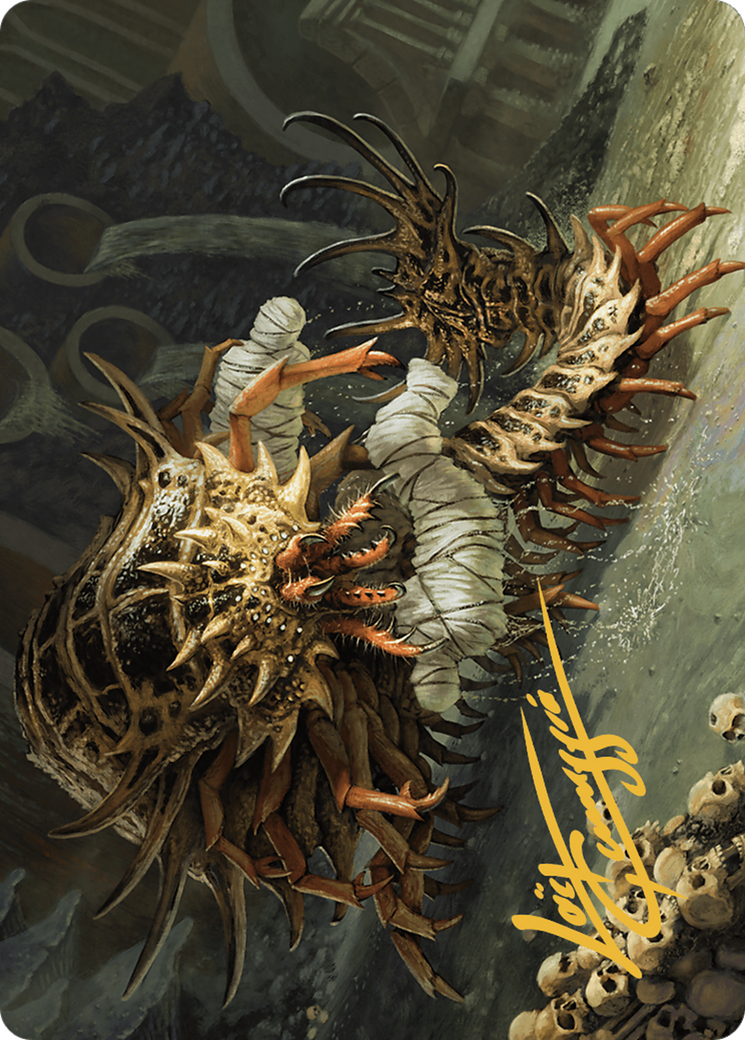 Rot Farm Mortipede // Rot Farm Mortipede (AMKM-010) - Murders at Karlov Manor Art Series (Borderless)-3