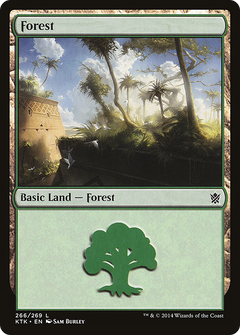 Forest (266) [Khans of Tarkir]-1