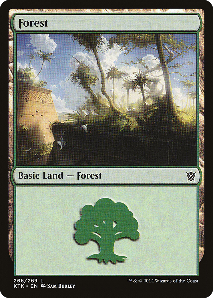 Forest (266) [Khans of Tarkir]-1