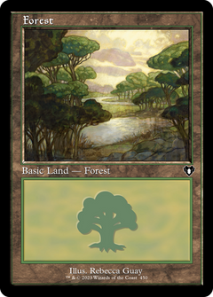 Forest (450) (Retro) [Commander Masters]-1