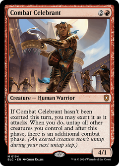 Combat Celebrant [Bloomburrow Commander]-1
