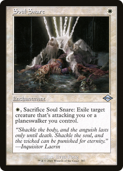 Soul Snare (Retro Frame) (MH2-387) - Modern Horizons 2 Etched Foil-1