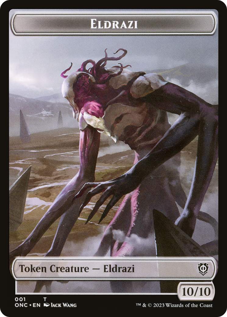 Eldrazi (TONC-001) - Phyrexia: All Will Be One Commander Tokens-1
