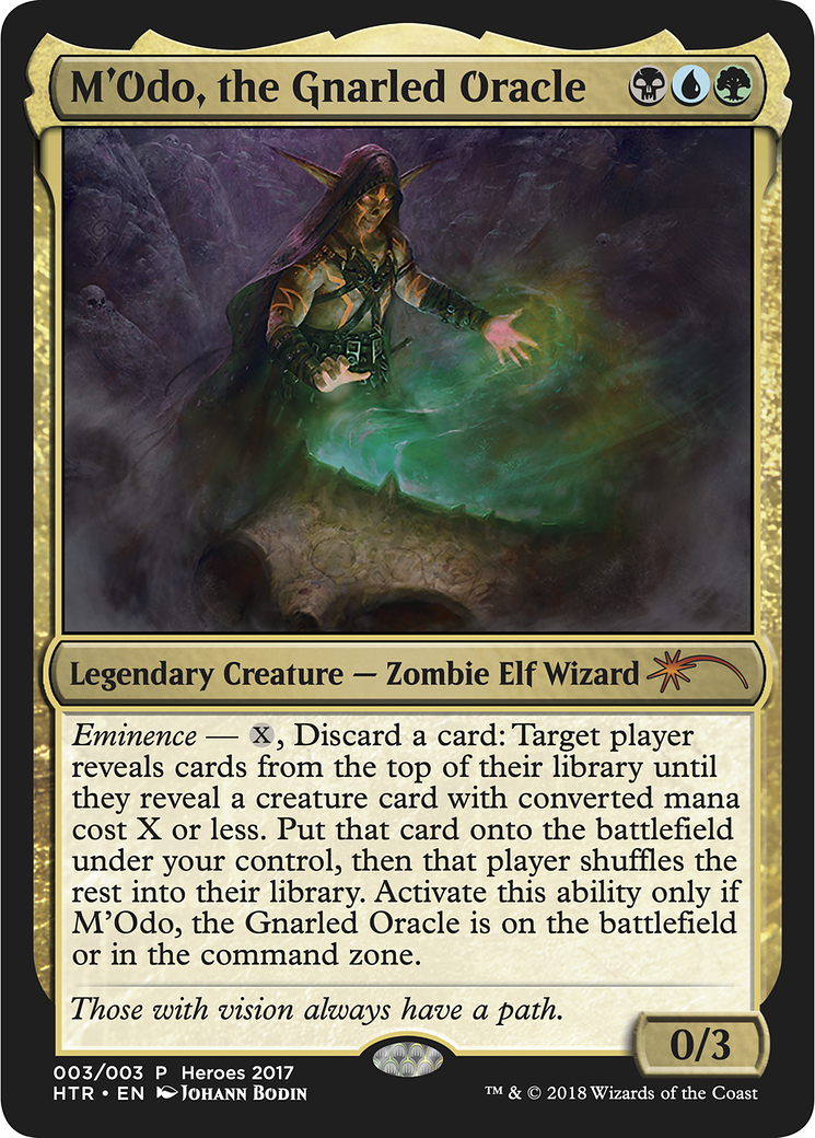 M'Odo, the Gnarled Oracle [Heroes of the Realm]-1