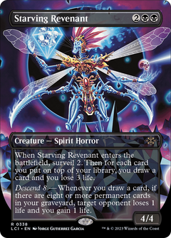 Starving Revenant (Borderless) [The Lost Caverns of Ixalan]-1