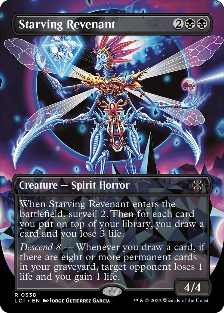 Starving Revenant (Borderless) [The Lost Caverns of Ixalan]-1