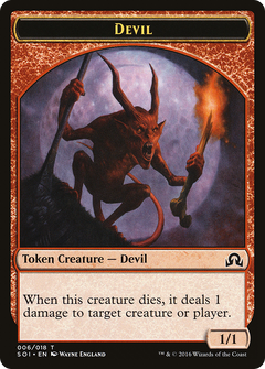 Devil Token [Shadows over Innistrad Tokens]-1