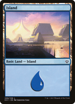 Island (98) [Archenemy: Nicol Bolas]-1