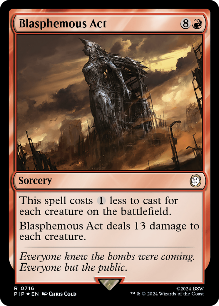 Blasphemous Act (Surge Foil) [Fallout]-1