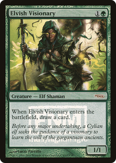 Elvish Visionary [Friday Night Magic 2010]-1