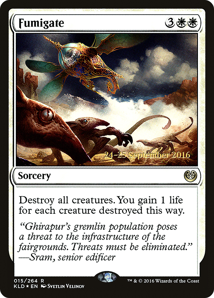 Fumigate [Kaladesh Prerelease Promos]-1