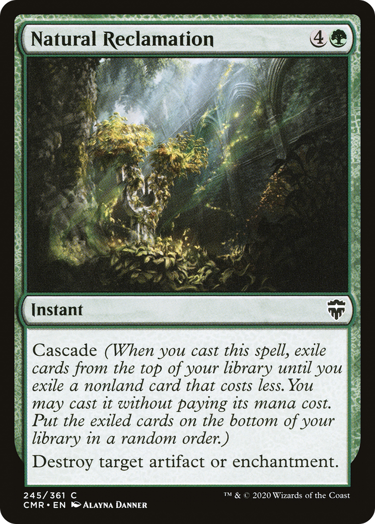 Natural Reclamation [Commander Legends]-1