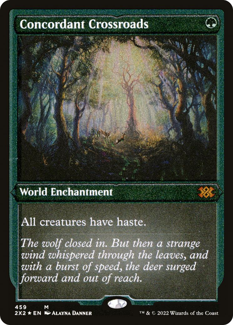 Concordant Crossroads (Foil Etched) [Double Masters 2022]-1
