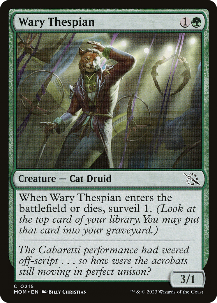 Wary Thespian [March of the Machine]-1