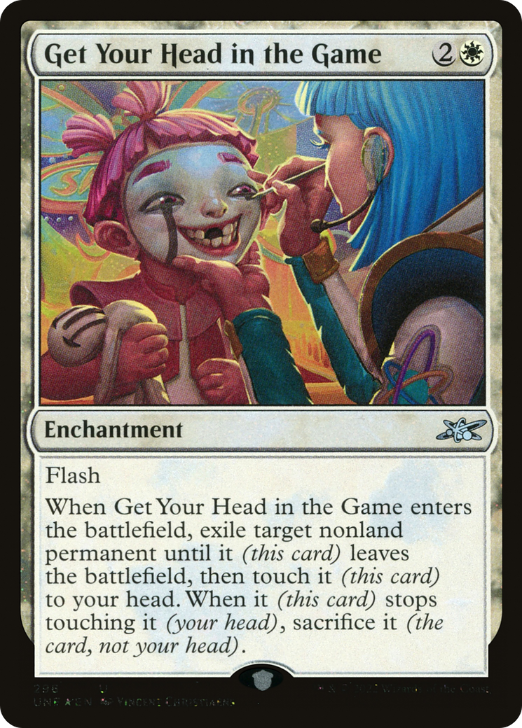 Get Your Head in the Game (Galaxy Foil) [Unfinity]-1