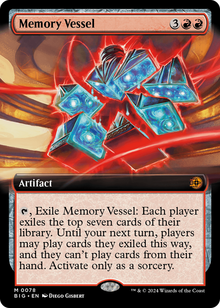 Memory Vessel (Extended Art) [Outlaws of Thunder Junction: The Big Score]-1