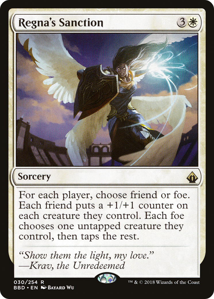 Regna's Sanction [Battlebond]-1