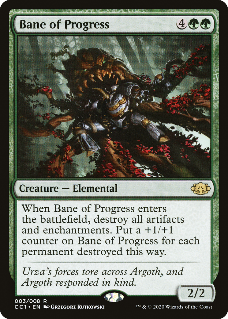 Bane of Progress [Commander Collection: Green]-1