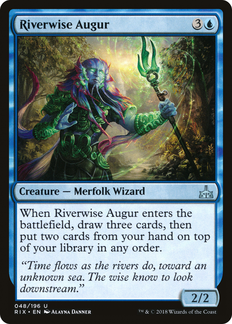 Riverwise Augur [Rivals of Ixalan]-1