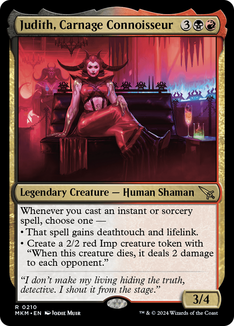 Judith, Carnage Connoisseur [Murders at Karlov Manor]-1