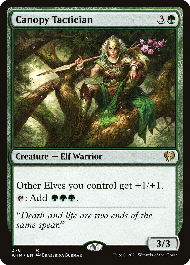 Canopy Tactician [Kaldheim]-1
