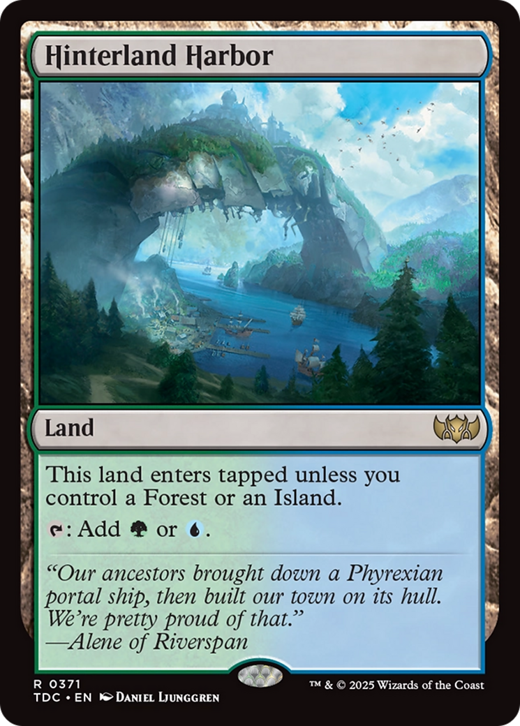 Hinterland Harbor [Tarkir: Dragonstorm Commander]-1