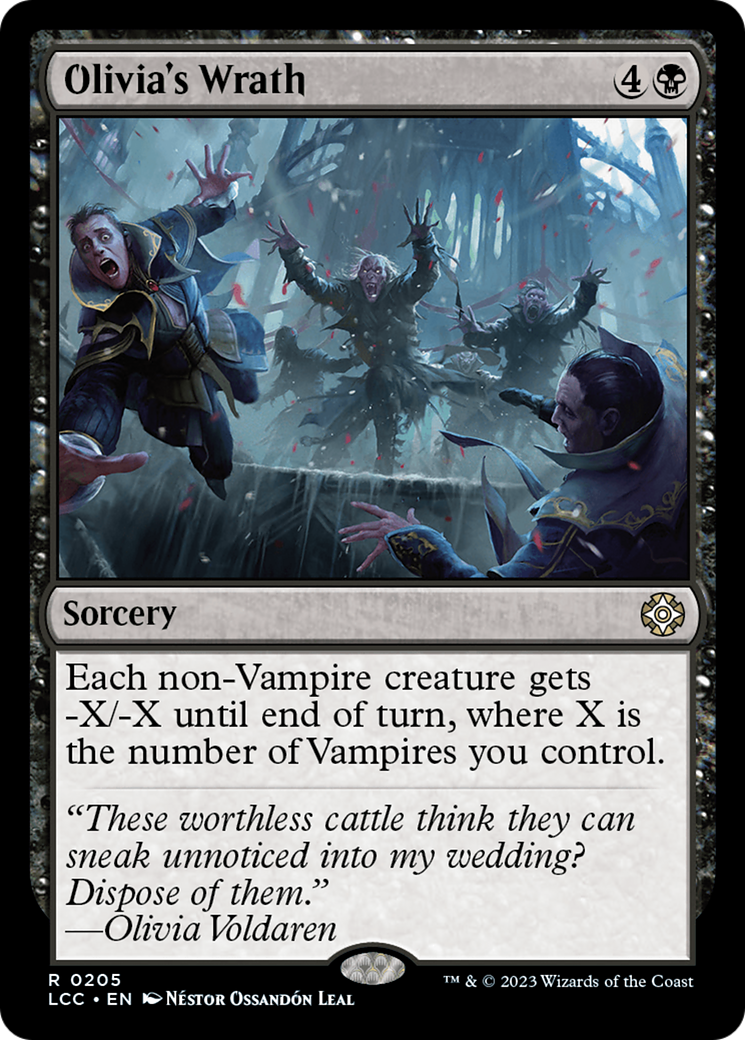 Olivia's Wrath [The Lost Caverns of Ixalan Commander]-1