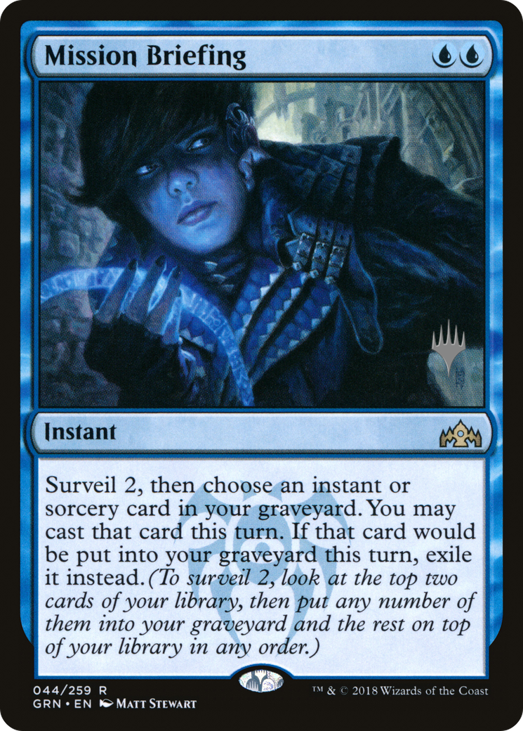 Mission Briefing (Promo Pack) [Guilds of Ravnica Promos]-1