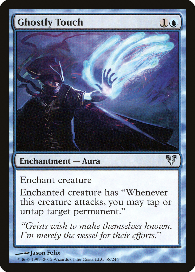 Ghostly Touch [Avacyn Restored]-1