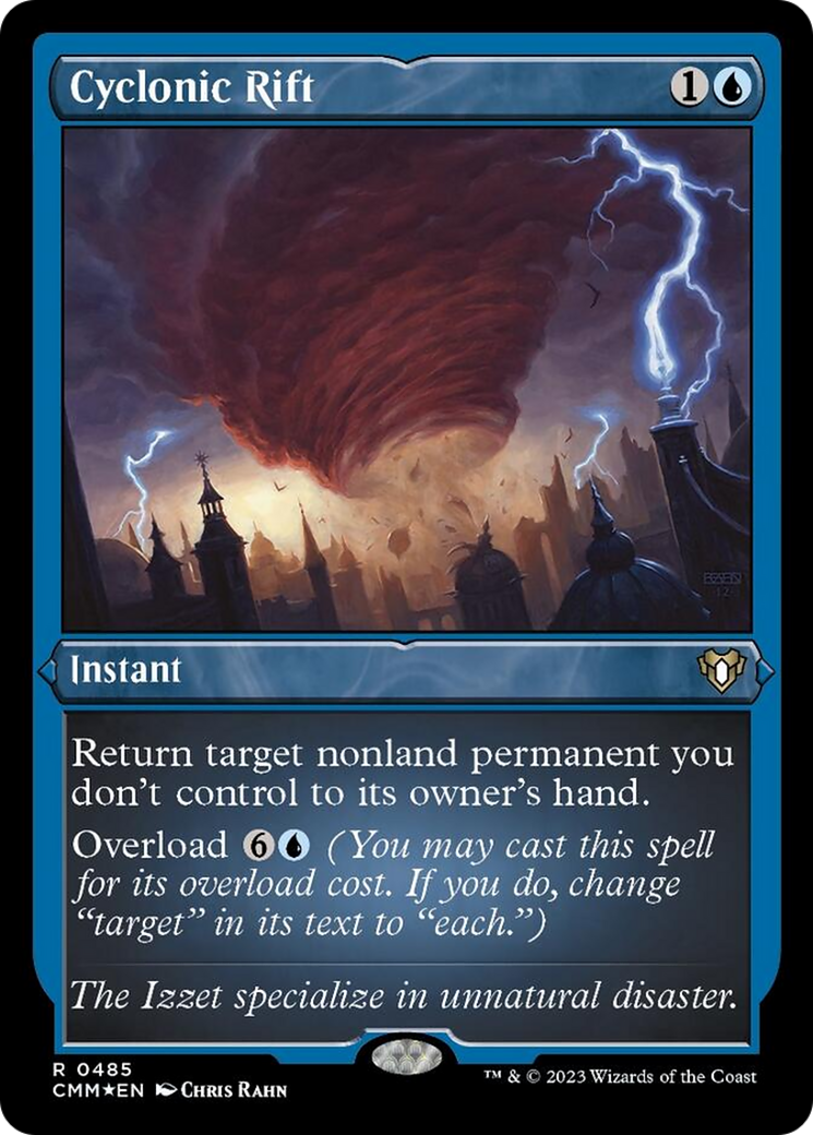 Cyclonic Rift (Foil Etched) [Commander Masters]-1